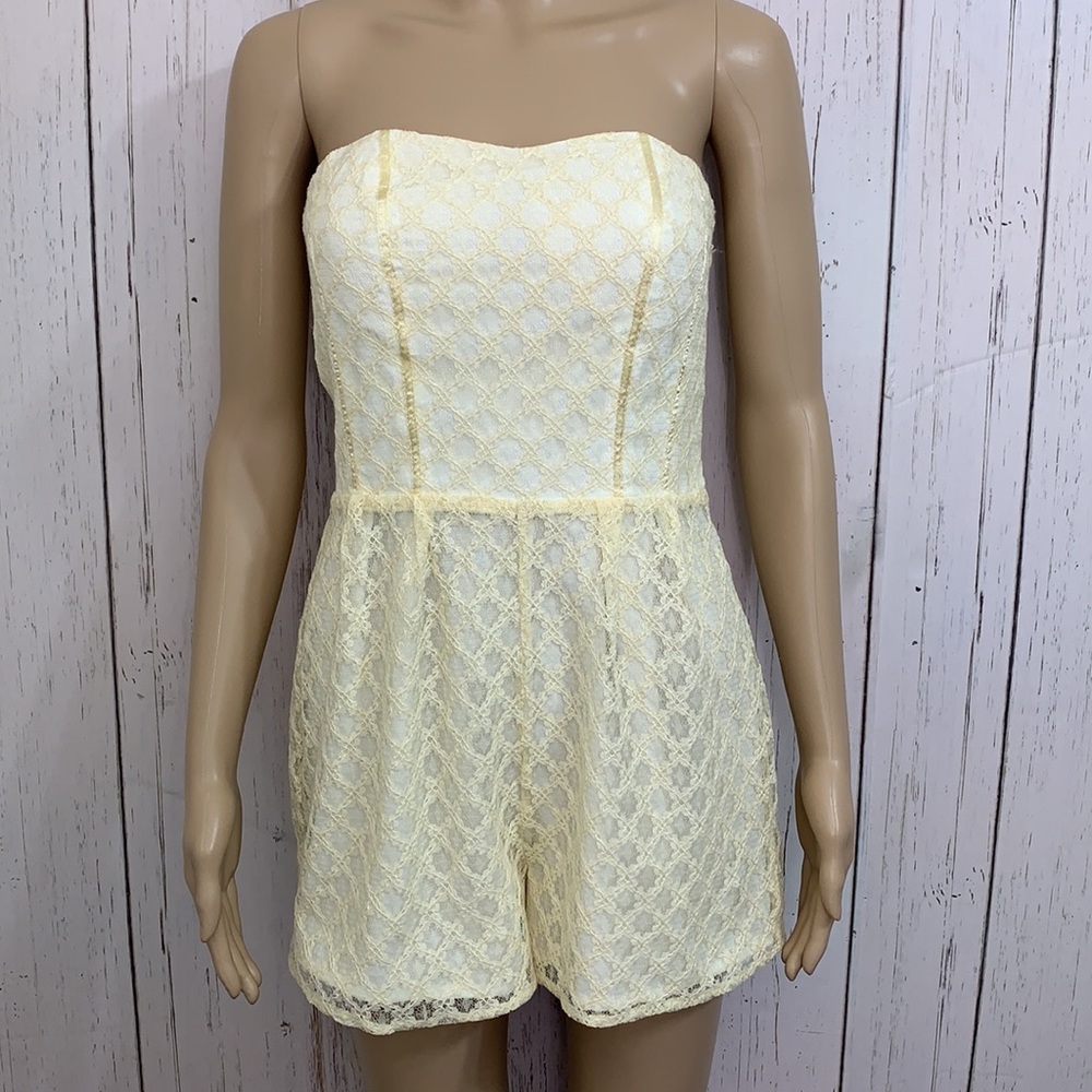 ark & co. Lace Romper